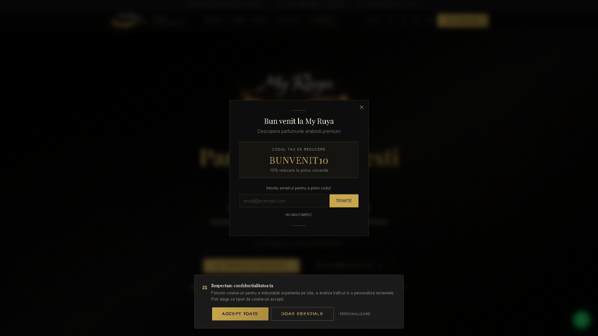 Screenshot MyRuya.ro
